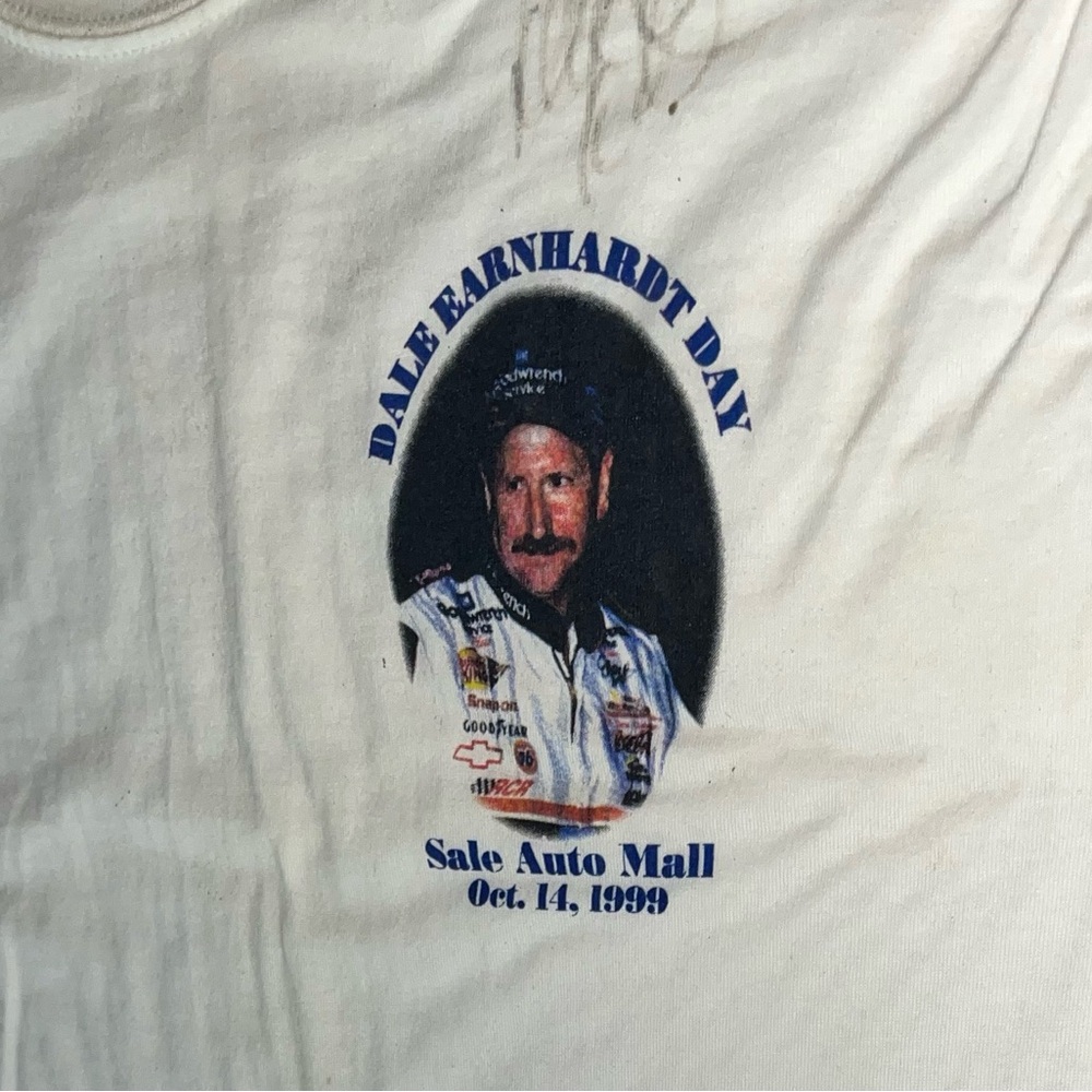 Dale Earnhardt Day White T-Shirt
